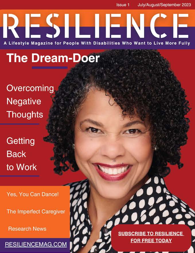 RESILIENCE Issue 1 cover featuring a smiling Dr. Donna Walton.