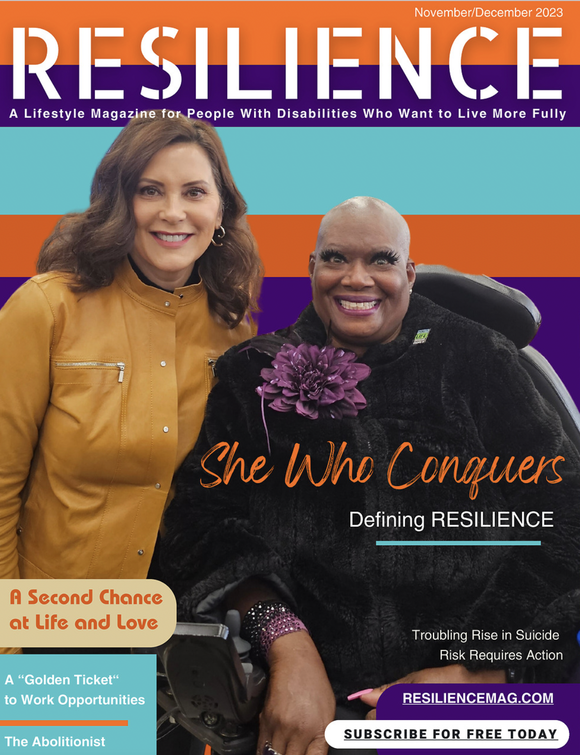 Cover of RESILIENCE Magazine Issue 2